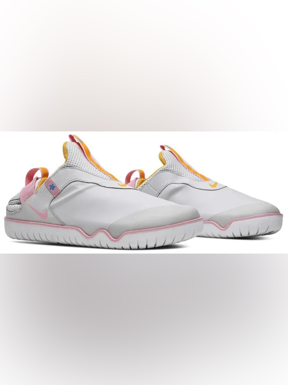 Nike Zoom pulse 11m Slip-On Sneakers with Pink and Yellow Accents - Picture 6 of 11
